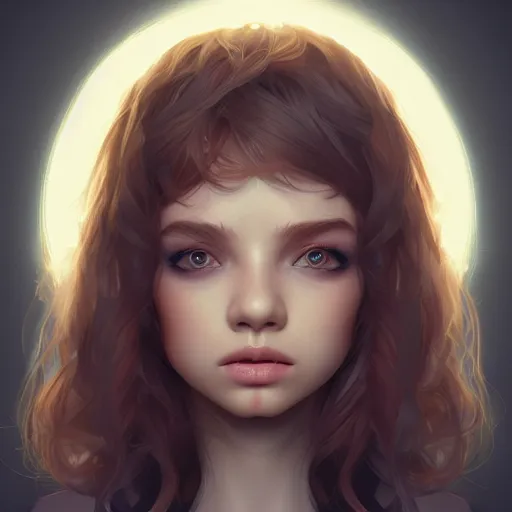 Image similar to beautiful girl character concept style, by Mateusz Urbanowicz, beautiful girl, 8k character concept art, by WLOP, cinematic lighting, trending on artstation, symmetrical portrait symmetrical, highly detailed CGsociety, hyper