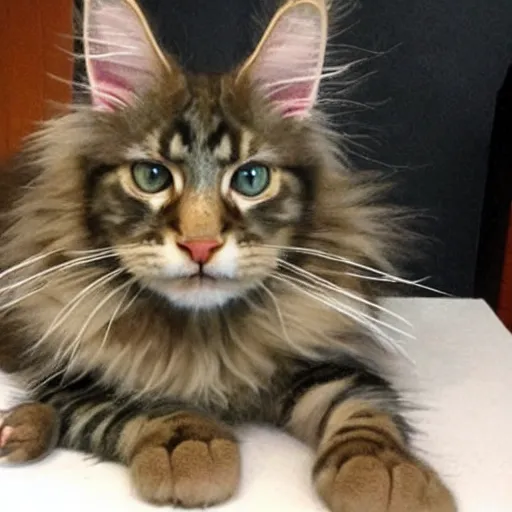 Image similar to maine coon balinese hybrid