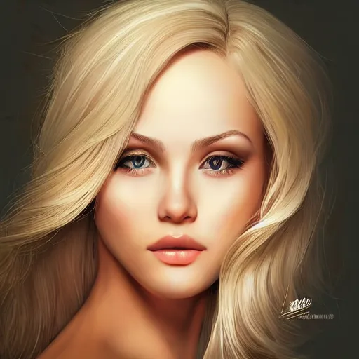 Image similar to a very beautiful blonde woman with her head tilted backwards, god ray across her face, eyes closed, front shot, close - up, hyper detailed, high contrast, bokeh background, realistic, artgerm 4 k