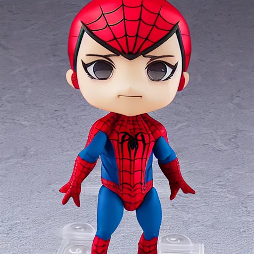 Image similar to spiderman nendoroid