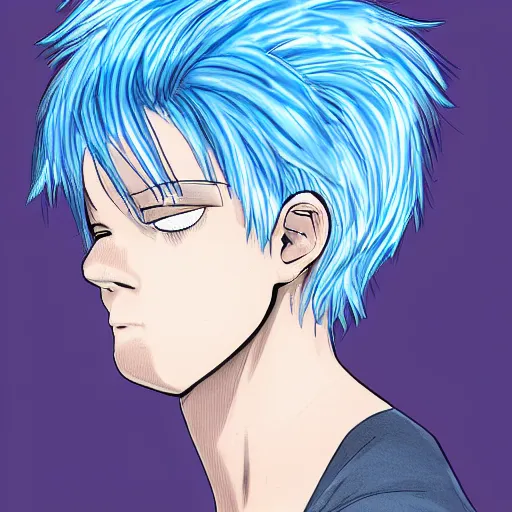 Blue haired Boy Contemplation - anime boy pfp concepts - Image Chest - Free  Image Hosting And Sharing Made Easy