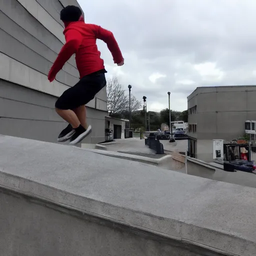 Image similar to parkour