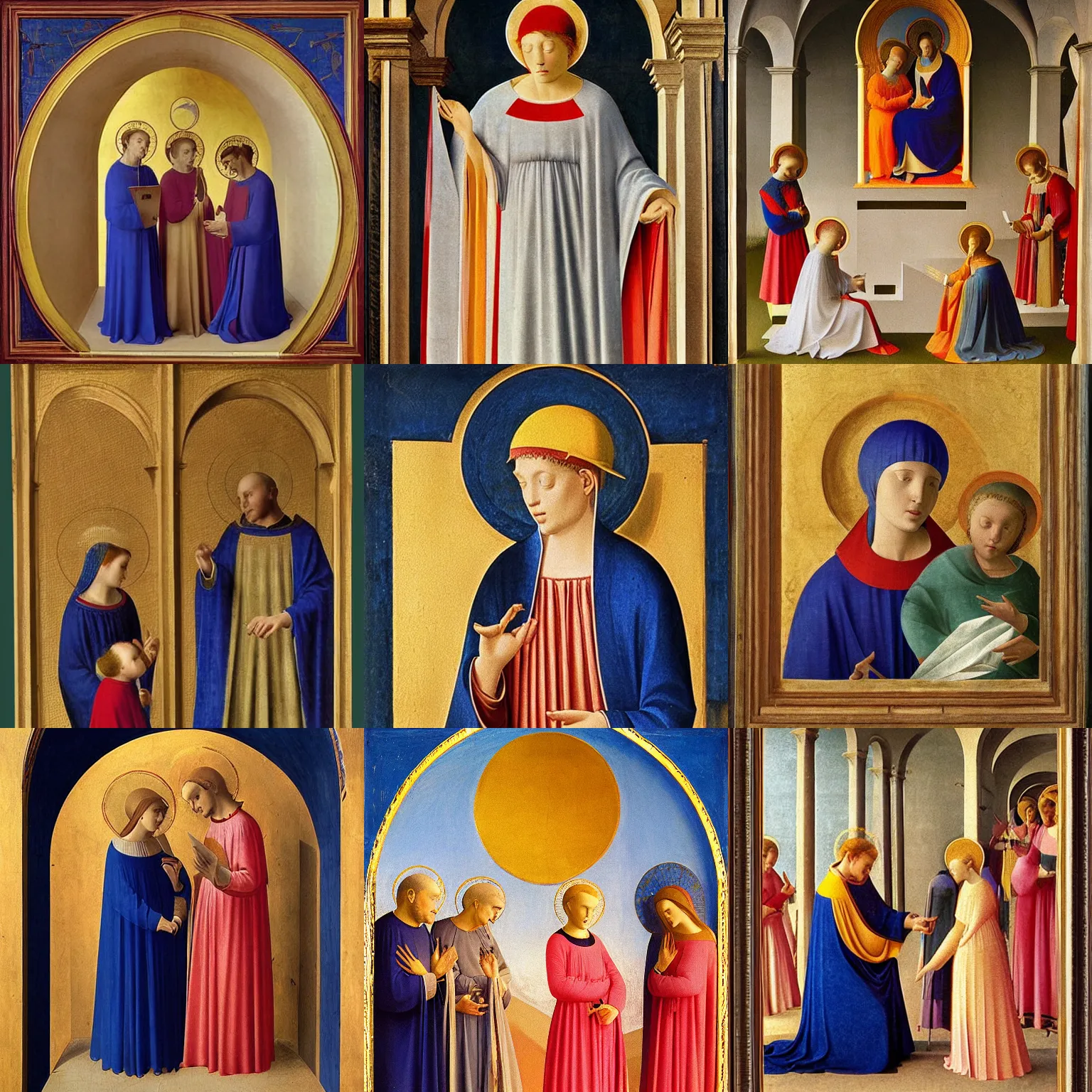 Prompt: an artwork by fra angelico