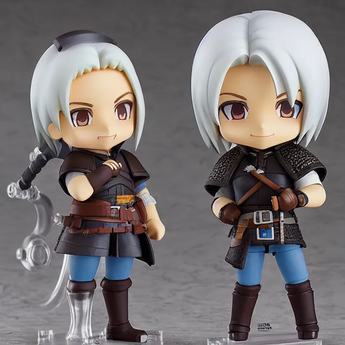 Image similar to chiquito de la calzada, an anime nendoroid of geralt, figurine, detailed product photo