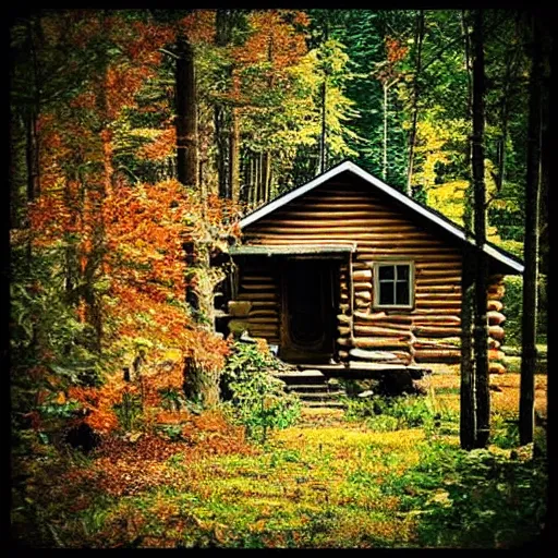 Image similar to “cabin in the woods”