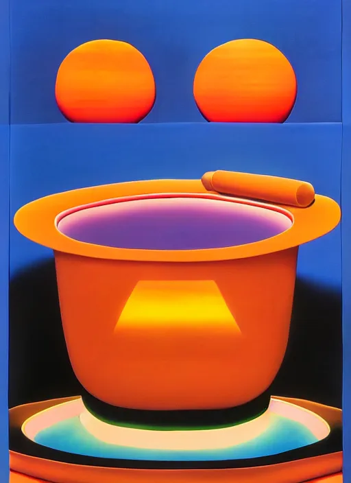 Prompt: hot soup by shusei nagaoka, kaws, david rudnick, airbrush on canvas, pastell colours, cell shaded, 8 k