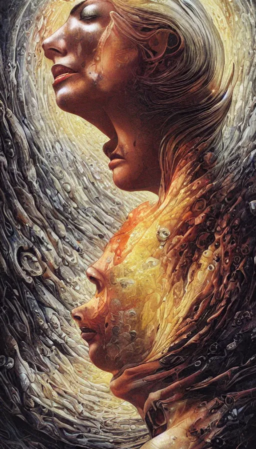 Image similar to The end of an organism, by Karol Bak