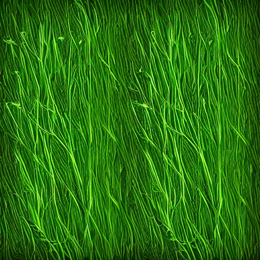 Prompt: Grass texture, digital art, normal map