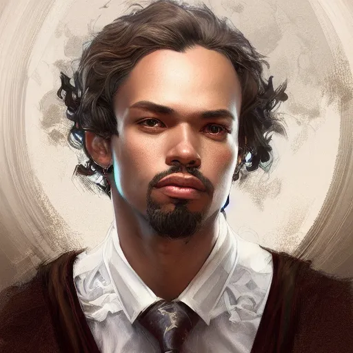 Prompt: portrait of Johnathan Banks, elegant, intricate, headshot, highly detailed, digital painting, artstation, concept art, sharp focus, illustration, art by artgerm and greg rutkowski and alphonse mucha