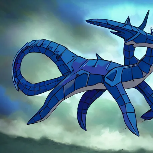 Prompt: Dialga the Pokémon