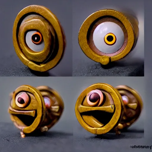 Image similar to dungeons and dragons beholder eye stalks.