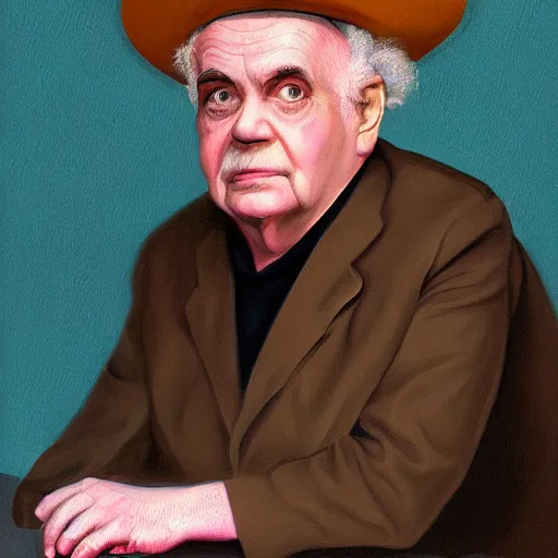 Prompt: a digital painting of milton Erickson. In the style of the dutch masters.