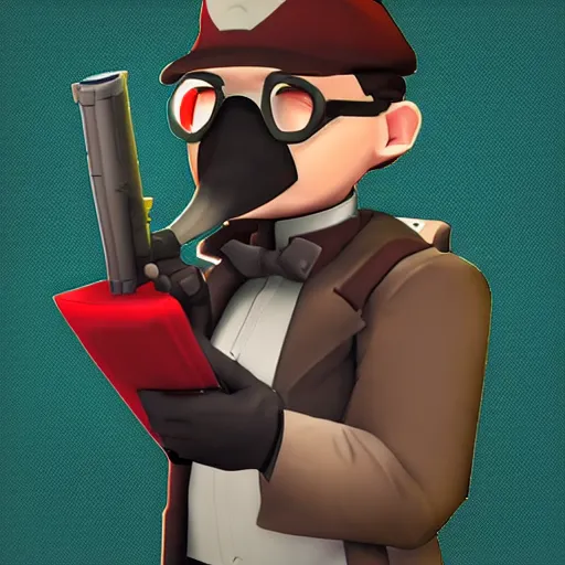 Prompt: tf 2 medic swag