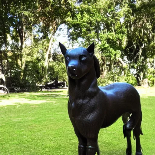 Image similar to a muscly kelpie