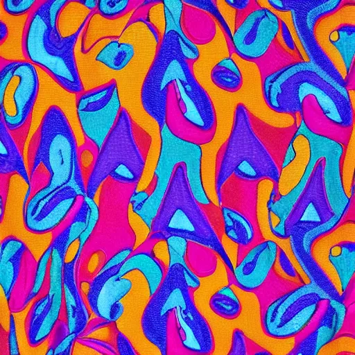 Image similar to psychedelic fabric