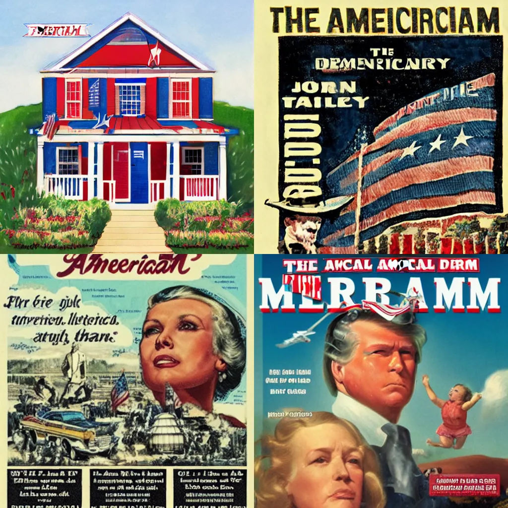 Prompt: the american dream