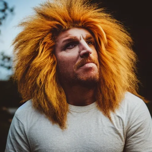 Prompt: portrait photo still of real life [ lion - o ], 8 k, 8 5 mm f 1. 8