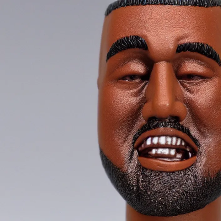 Image similar to kanye west, a goodsmile figure of kanye west, figurine, detailed product photo