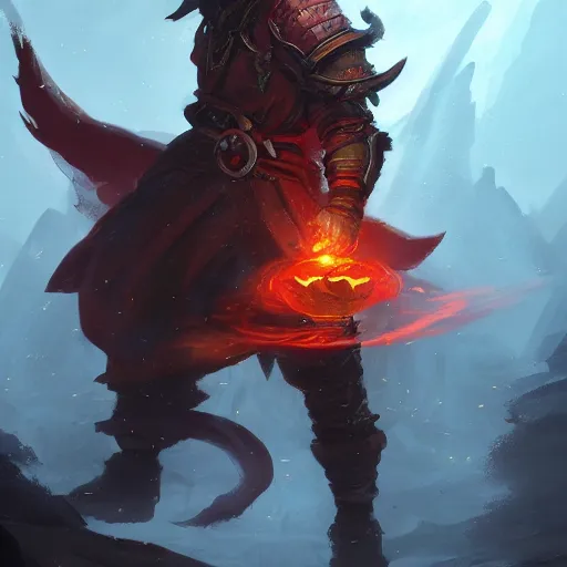 Image similar to fire mage, epic fantasy style, in the style of Greg Rutkowski, hearthstone artwork