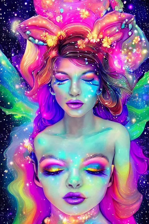 psychedelic, digital painting, 4k, illustration, | Stable Diffusion ...