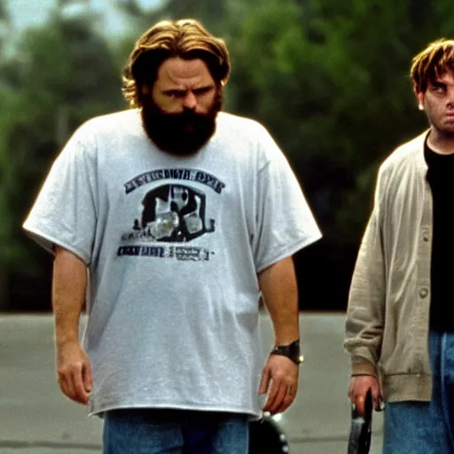 Image similar to 8-mile Zach Galifianakis cinematic