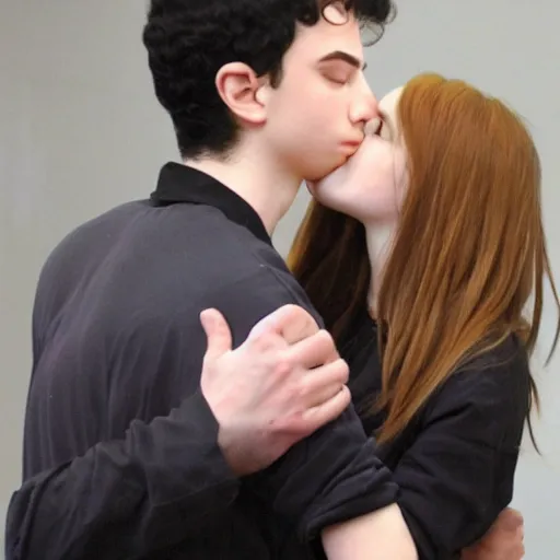 Image similar to Elliot Rodger kissing Chris-Chan