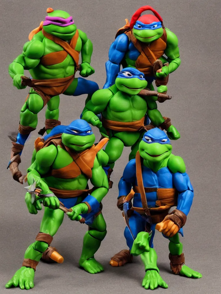 Image similar to tmnt playmates single toy figure