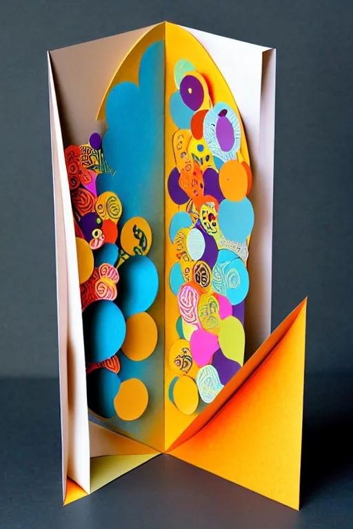 Image similar to popup book style art by thomas allen