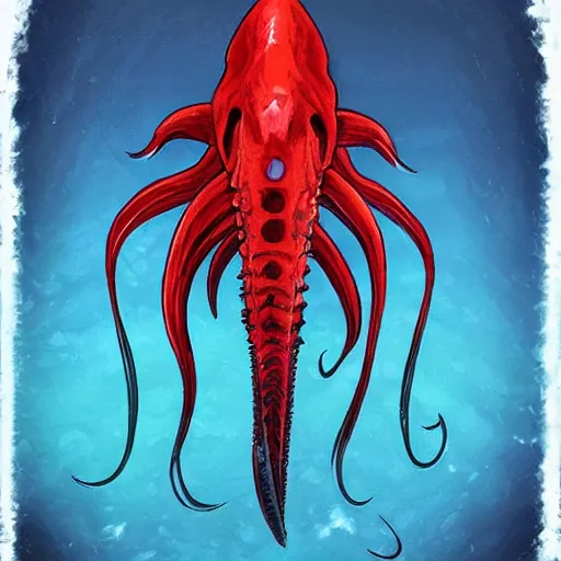 Image similar to Reaper leviathan from subnautica