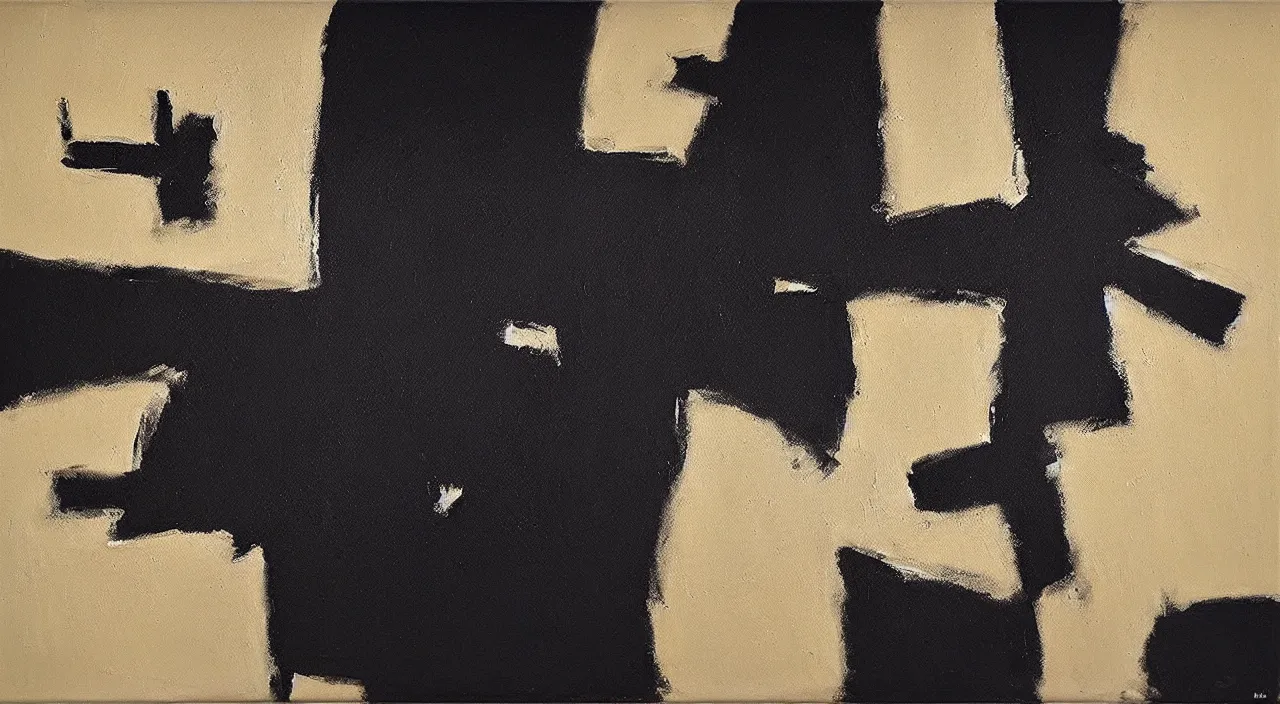 Prompt: beautiful oil painting masterpiece, white, black, beige, by tapies