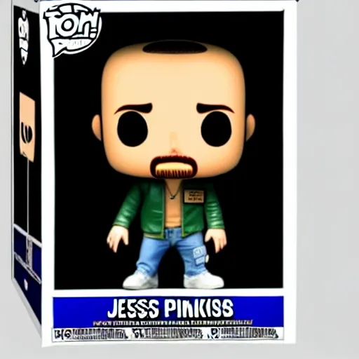 Prompt: jesse pinkman from breaking bad as a funko pop