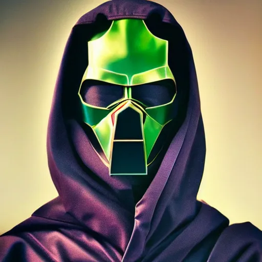 Prompt: photorealistic portrait doctor doom, vogue photography, colourful, depth of field