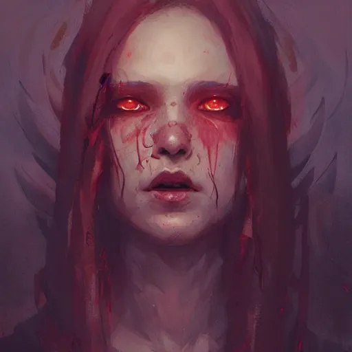 Image similar to agony humanized by greg rutkowski