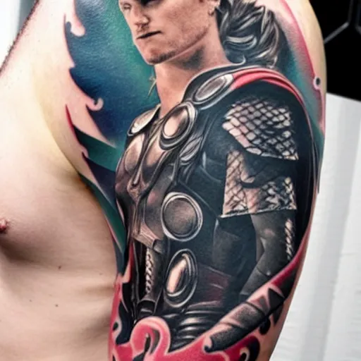 Mjolnir-Tattoo-Hammer-of-Thor-tattoo-70466 | Phil Hansen | Flickr
