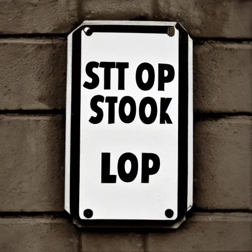 Image similar to stop look listen sign