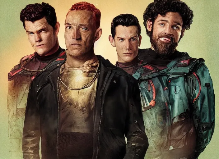 Image similar to portrait of the homelander from Amazon prime series The Boys