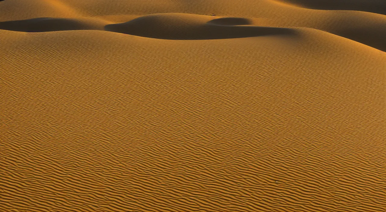 Prompt: desert dunes in windows xp default wallpaper style,