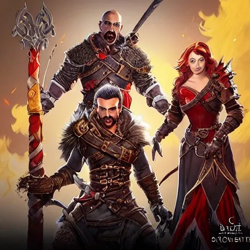 Image similar to divinity original sin 2, div os 2, div 2, group chat icon