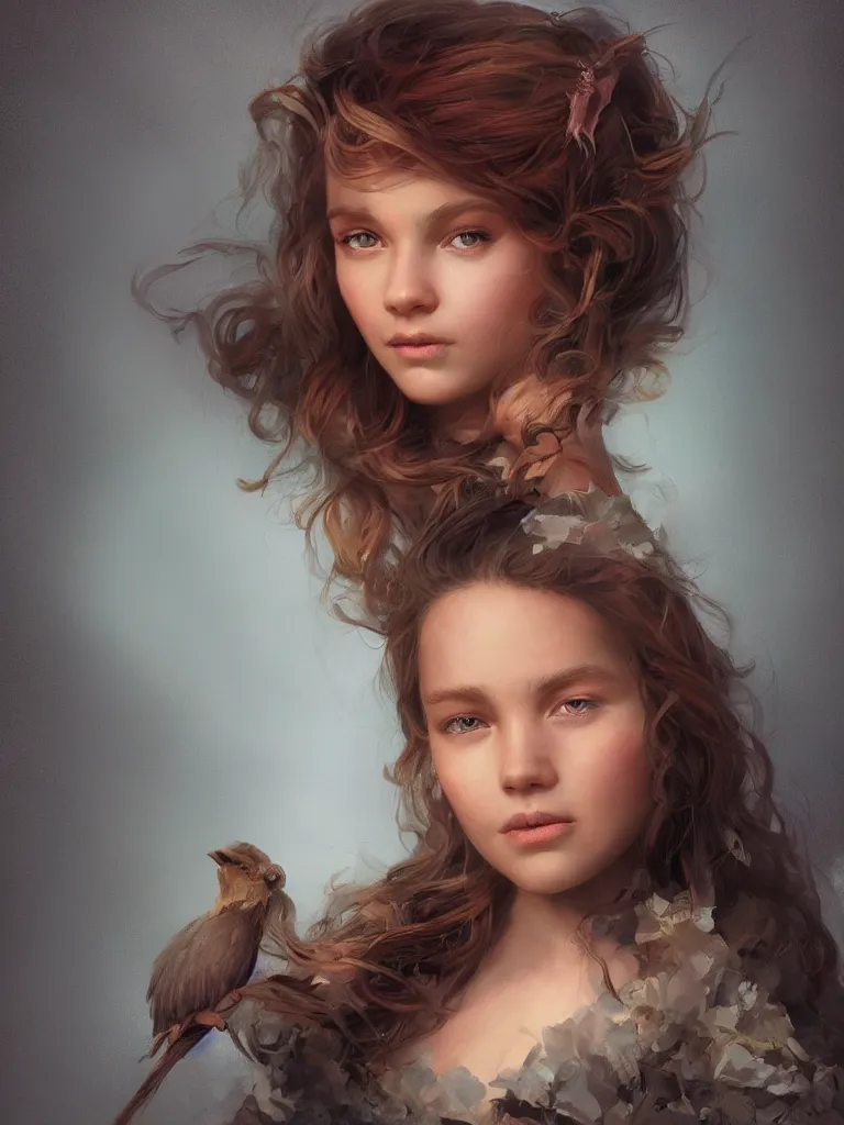 Image similar to beautiful portrait by Disney Concept Artists, blunt borders, rule of thirds