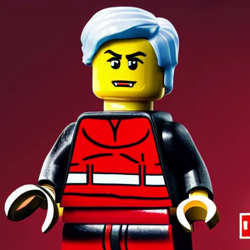 Image similar to xqc as a lego figure, 4k, high detail, high-resolution photograph, professional photography, ultra-detail, lego