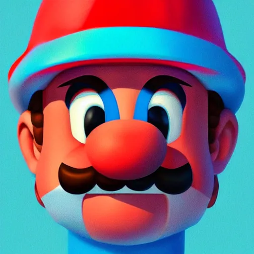 Image similar to face icon stylized minimalist super mario bros., loftis, cory behance hd by jesper ejsing, by rhads, makoto shinkai and lois van baarle, ilya kuvshinov, rossdraws global illumination