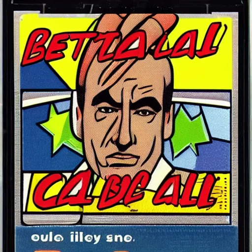 Image similar to better call saul nintendo game 1 9 9 0