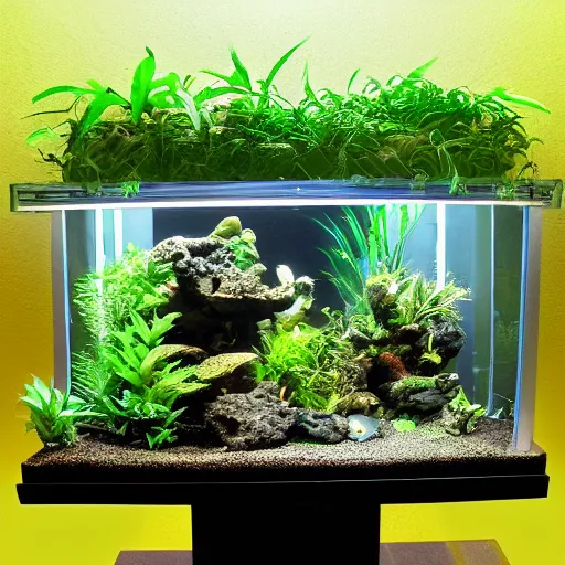 Image similar to a paludarium