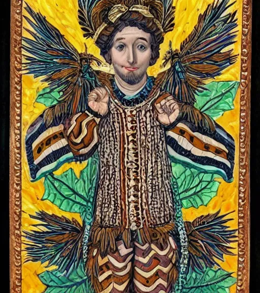 Image similar to god as a Hummel, intricate, super detailed, stylistic art,