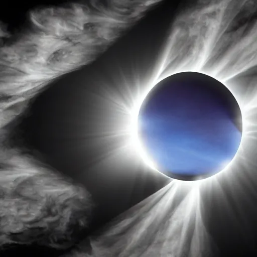 Image similar to solar eclipse, god rays, hd photo