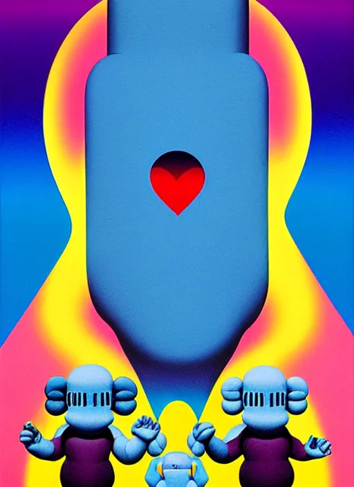Image similar to love language by shusei nagaoka, kaws, david rudnick, airbrush on canvas, pastell colours, cell shaded, 8 k