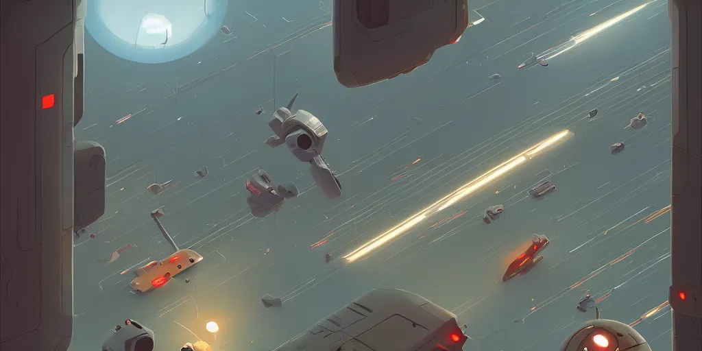 Prompt: Star Trek by Goro Fujita and Simon Stalenhag , 8k, trending on artstation, hyper detailed, cinematic