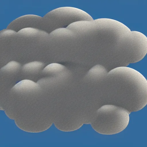 Image similar to normal map of a cloud texture