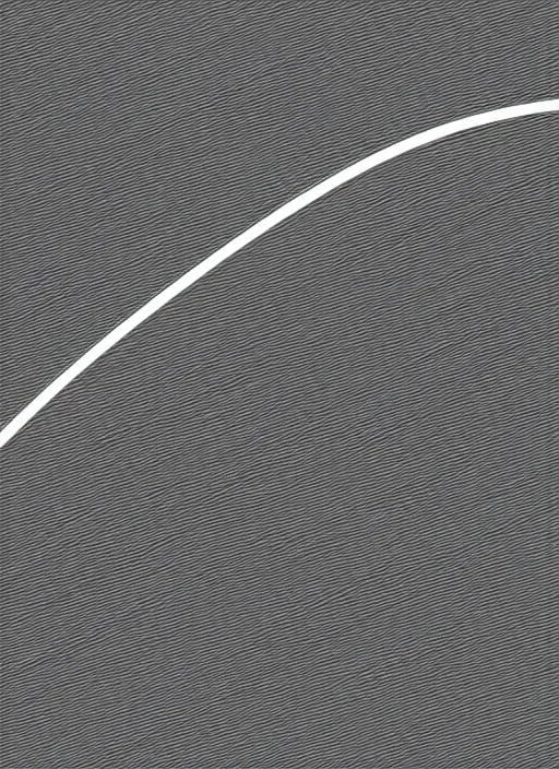 Image similar to white lines drawn topography mountain and hills on a black background