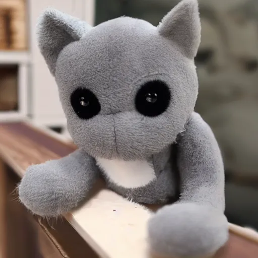 Image similar to kitten stuffed animal